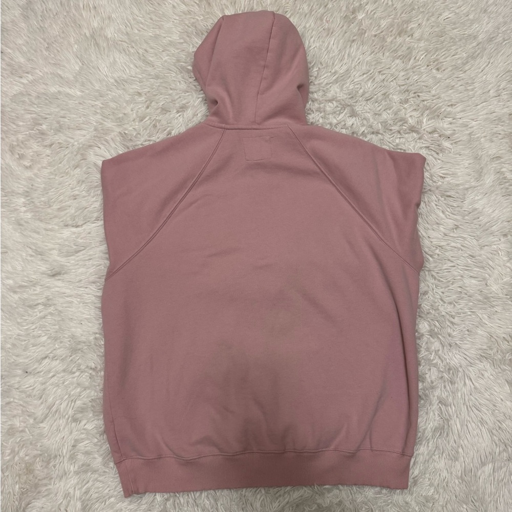 American Eagle Outfitters Light Pink Hoodie Pink Zip Up Hoodie - Picture 3 of 3